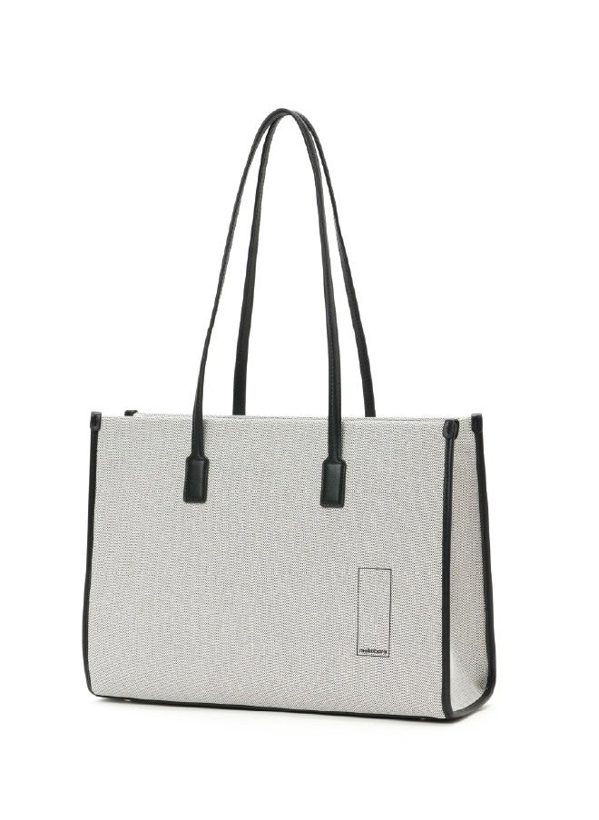 Mokobara MOKOBARA The Skye Tote Bag | Fits Upto 14" Laptop | Lightweight | Perfect For Work And Daily Use | Has Organizational Pockets And Laptop Sleeve | Made With Vegan Leather | For Women  - Image 1