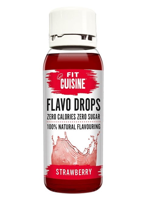 Flavo Drops Added Drinks And Foods Strawberry 38 Ml