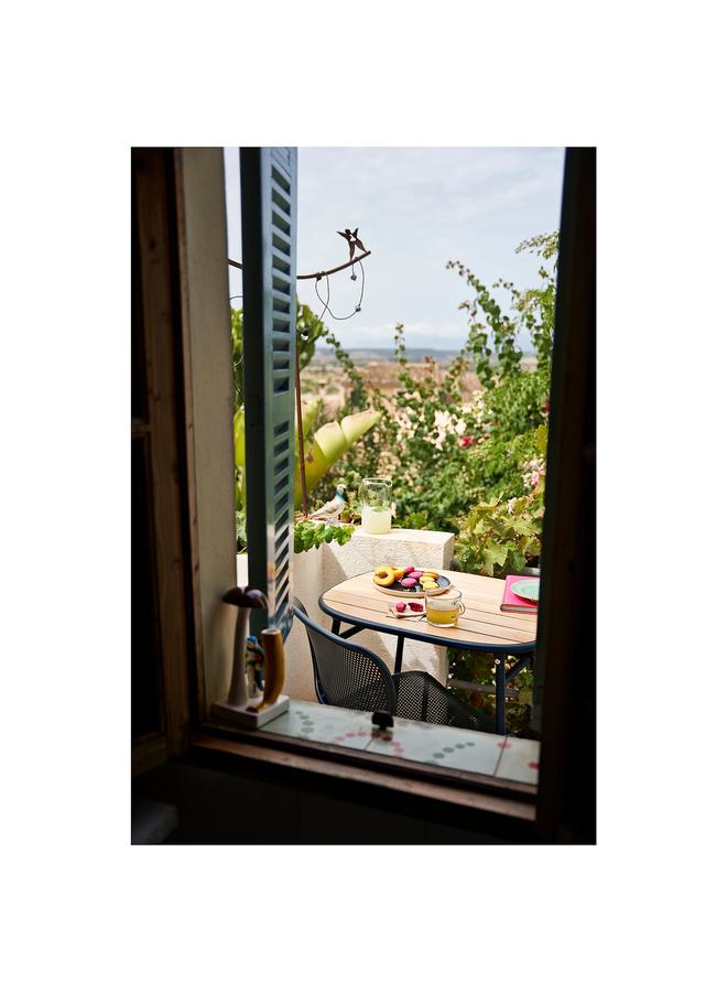 زبون كرسي داخلي/خارجي، أسود-أزرق - Image 5