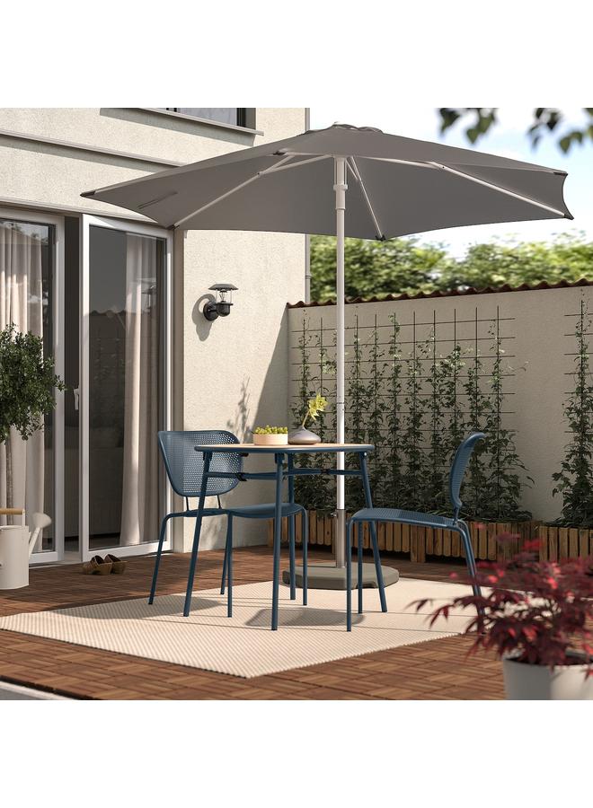 زبون كرسي داخلي/خارجي، أسود-أزرق - Image 2