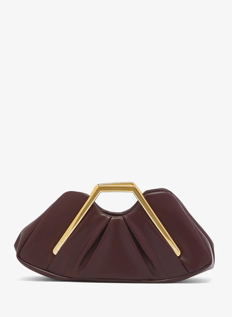 ELLA Pleated Statement Clutch
