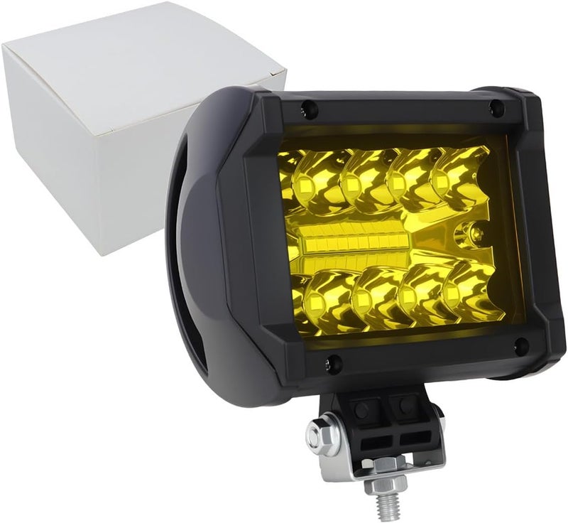 مصباح عمل LED واسع التغطية 6500 كلفن أبيض للدراجات النارية والمركبات الكهربائية وحامل الأمتعة - Image 1