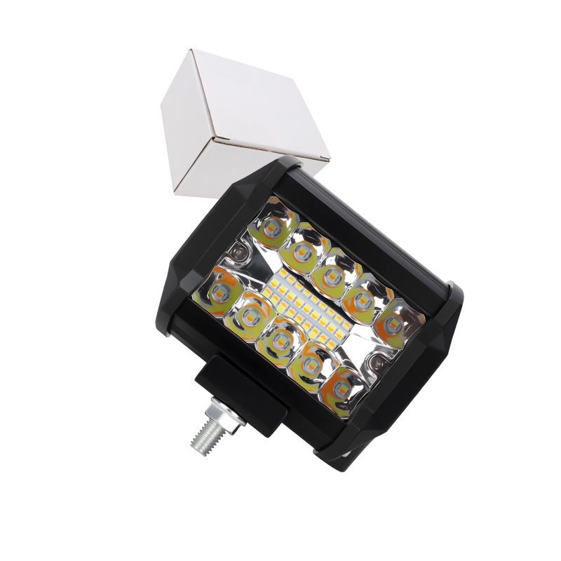 مصباح عمل LED واسع التغطية 6500 كلفن أبيض للدراجات النارية والمركبات الكهربائية وحامل الأمتعة - Image 2