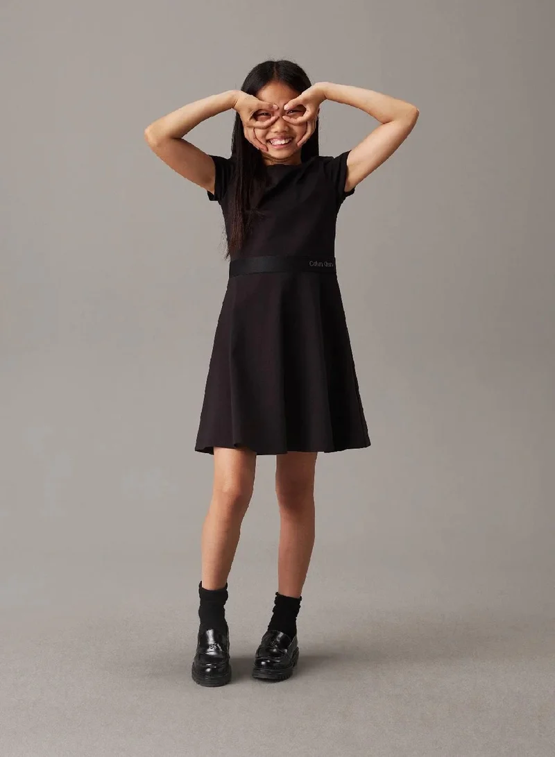 Calvin Klein Jeans Slim Milano Flared Dress