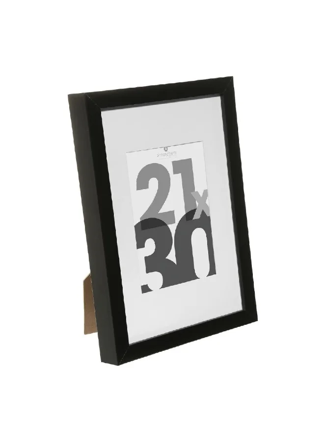 اتموسفيرا إطار الصور الزخرفي المعلق على الحائط باللون الاسود بقياس 21 × 30 سم 121157A