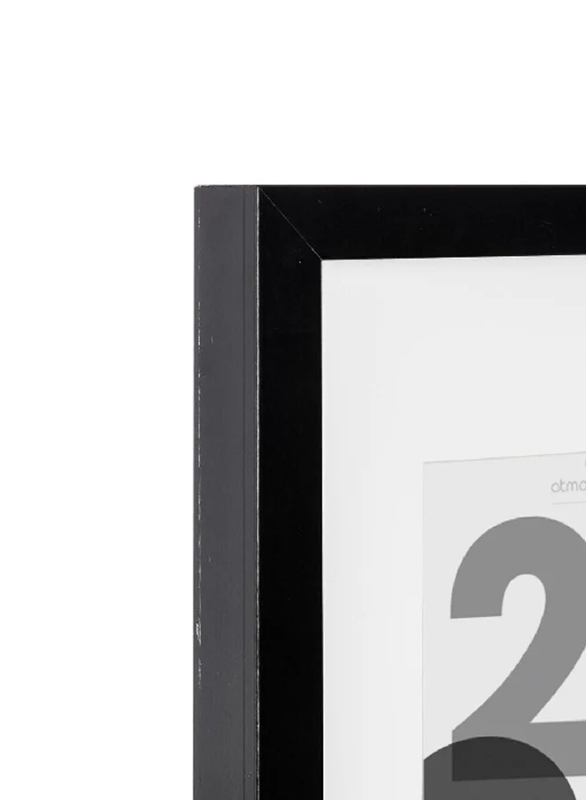 atmosphera Eva Wall Mounted Decorative Easy-Hanging Photo Frame Black 21 x 30 cm 121157A