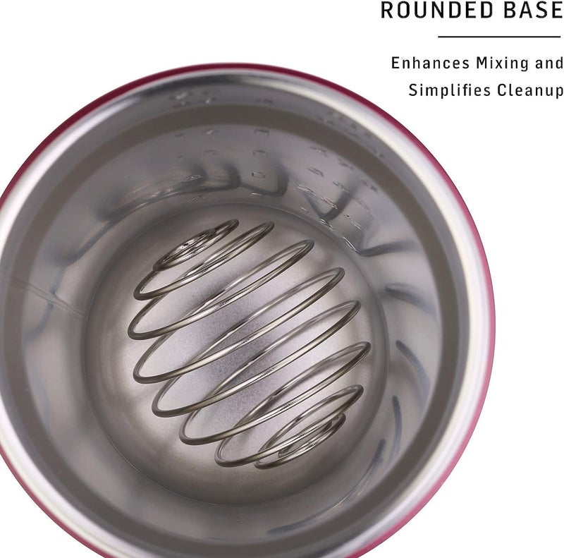 BlenderBottle زجاجة خلط ستار وورز الرياضية المعزولة من الفولاذ المقاوم للصدأ مع خفاقة سلكية، سعة 24 أونصة، صغيرة ولكن قوية - مشروبات البروتين والترطيب للرياضيين وعشاق اللياقة البدنية، خلط سهل، تحافظ على المشروبات باردة، غطاء قابل للقفل - Image 5