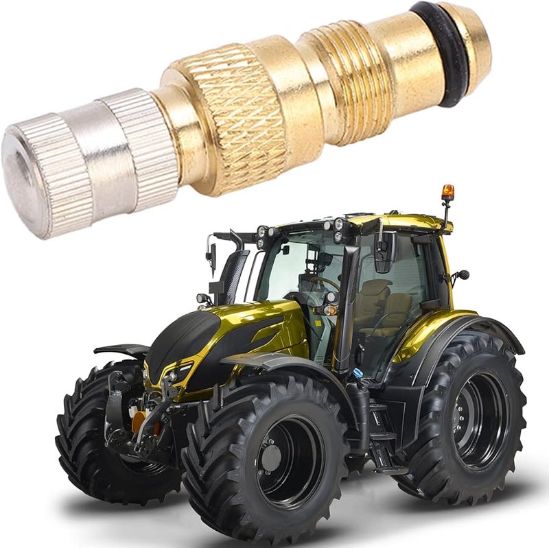 Brass Tire Valve Stem Replacement TR218A TR618A For Tire Ballast 10 Pack Heavy Duty - Image 5