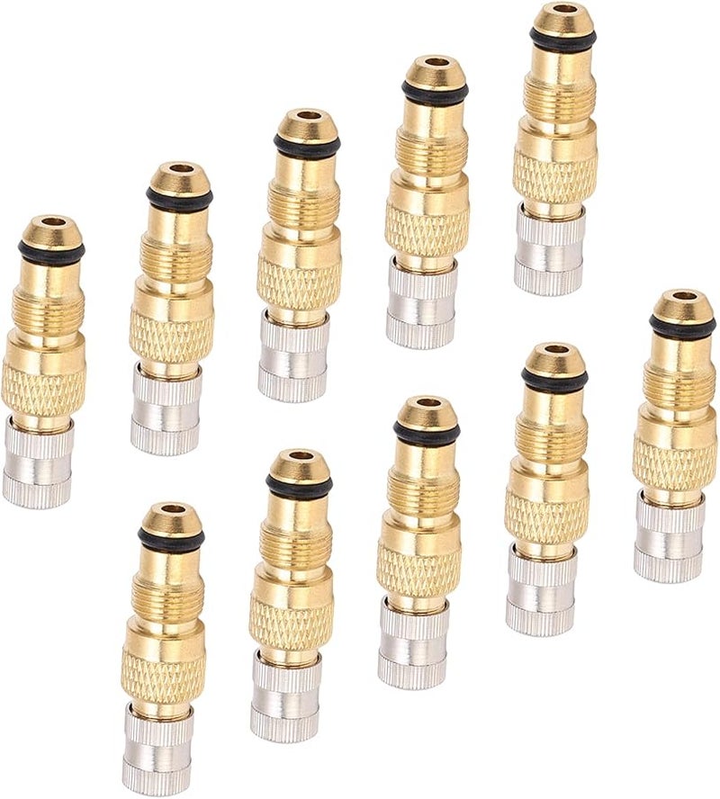 Brass Tire Valve Stem Replacement TR218A TR618A For Tire Ballast 10 Pack Heavy Duty - Image 3