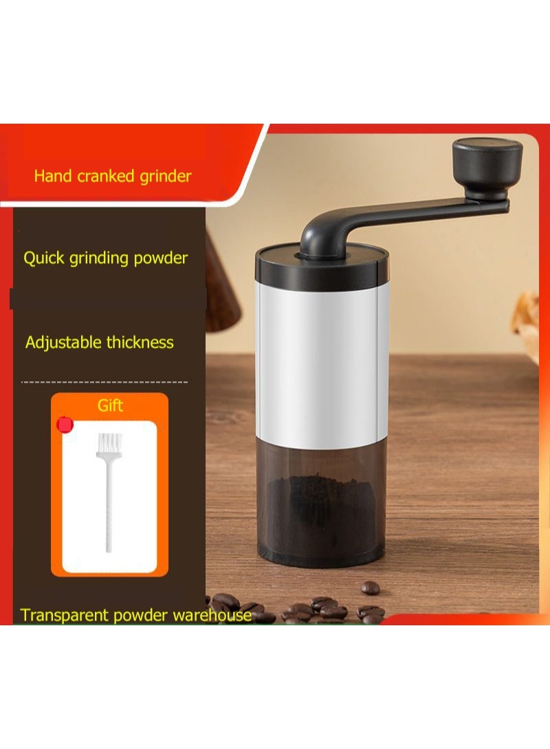 High Quality Portable Manual Coffee Grinder White  - Image 1