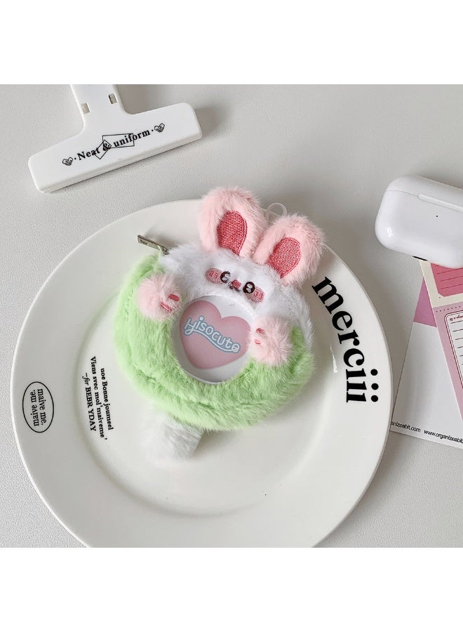 NIBEMINENT 1 - Piece Cartoon Animal Plush Bar Kpop Photo Card Holder Pendant Key Chain ID Badge Holder ID Card Holder Photo Card Protector for School ID Office ID Access Card for Women Girls - Image 1