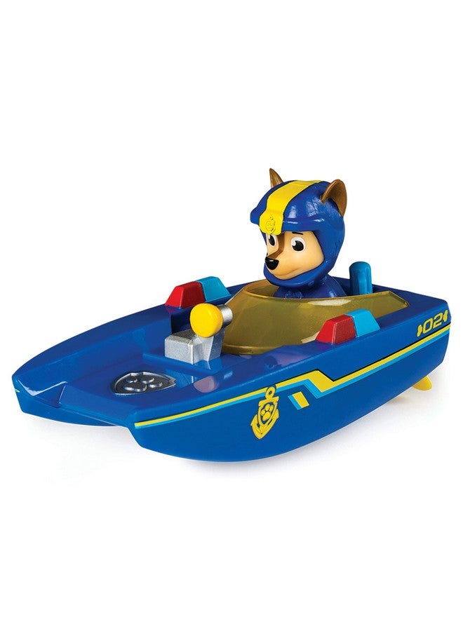 لعبة استحمام باو باترول للأولاد والبنات - قارب إنقاذ تشيس - لعبة حمام تعمل باللف - لا تحتاج إلى بطاريات - هدية عيد الميلاد، العطلات، هدايا عيد الميلاد للأطفال من عمر 4 سنوات وما فوق