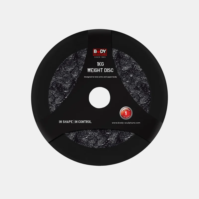 BODY SCULPTURE Rubber Weight Plate (1kg)