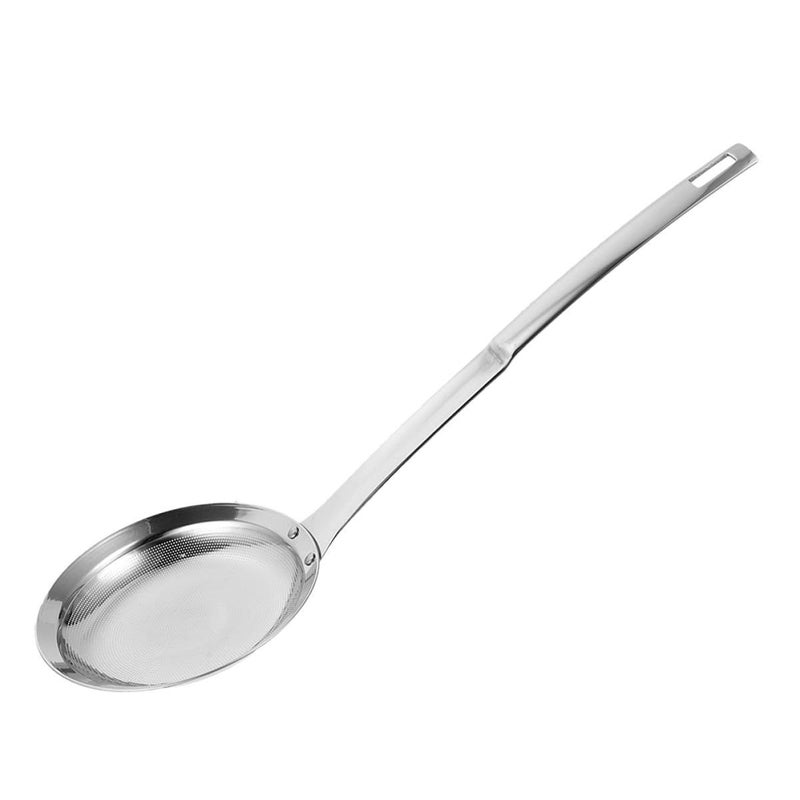 Stainless Steel Fine Mesh Skimmer Strainer Ladle Oil Grease Separator for Pasta Soup Hot Pot - Image 2