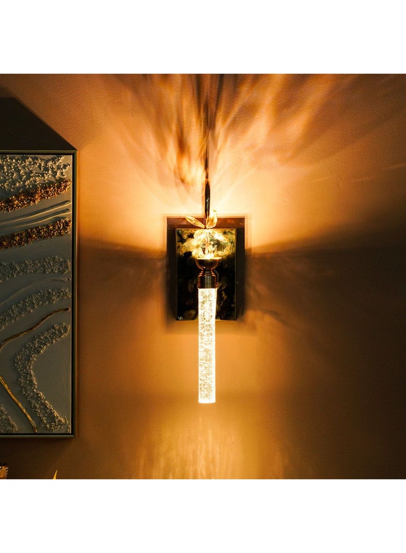 DANUBE HOME Frances Glass Wall Bracket Chandelier - Image 1