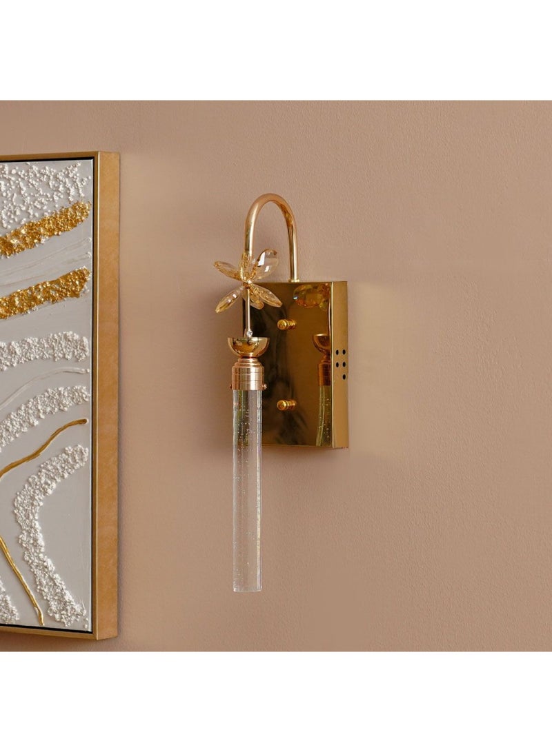 DANUBE HOME Frances Glass Wall Bracket Chandelier - Image 4