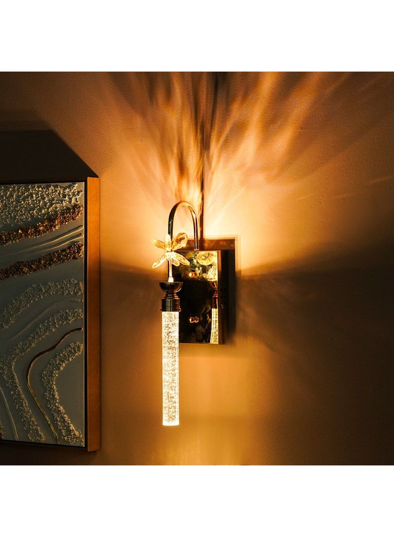 DANUBE HOME Frances Glass Wall Bracket Chandelier - Image 2