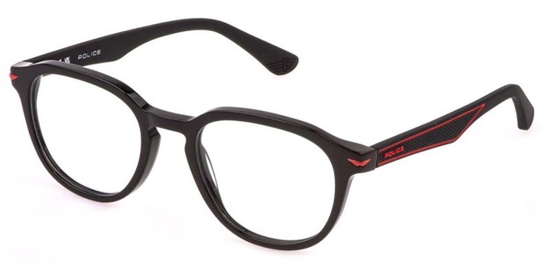 بوليس إطار نظارات طبية بيضاوي الشكل من بوليس