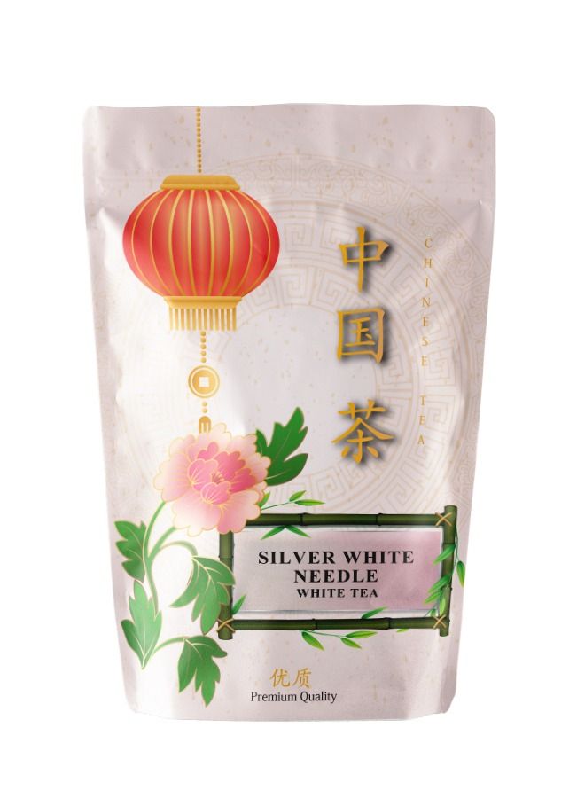 Tealand Premium White Tea Silver  Needle Sweet Soothing Relaxing Superior Whole Tea Buds , 100g - Image 3