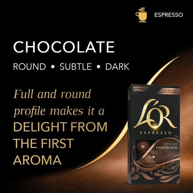 L'OR Espresso Chocolate Capsules - 30 Count - Image 3