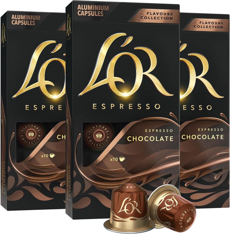 L'OR Espresso Chocolate Capsules - 30 Count - Image 1