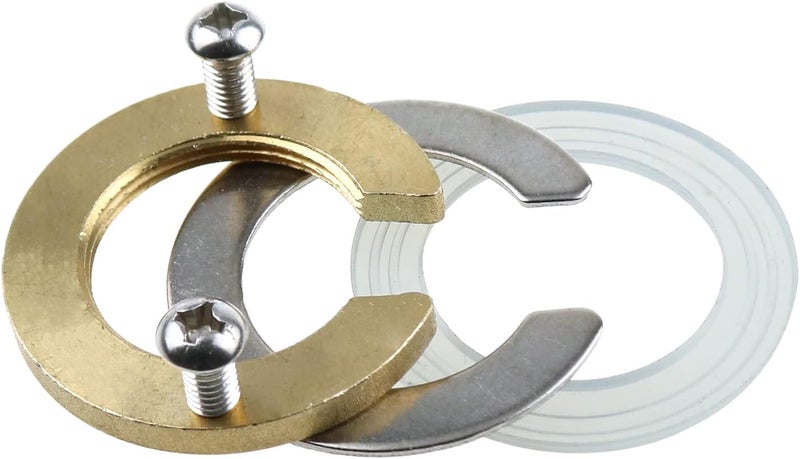 LUORNG 31MM Brass C Type Kitchen Faucet Antiloosing Nut Cap Fastening Circlip Washer Accessory Tool Set Faucet Accessories Wash Basin Tap Fixing Fitting Kit - Image 4