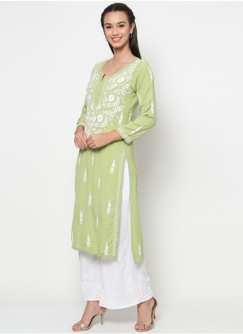 Women Hand Embroidered Chikankari Rayon Kurta-AL3451 - pzsku/Z152DE2892D4EA394B1E5Z/45/_/1726814475/0e6a633c-7de0-4643-a7ff-ef90872b64c8