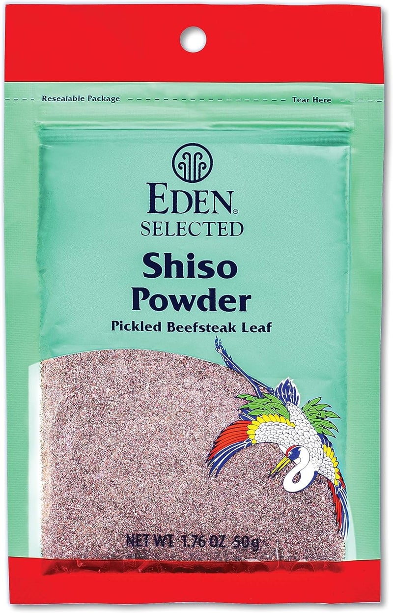Eden Shiso Leaf Powder Traditionally made in Japan Pickled Beefsteak Leaf 176 oz - Image 1
