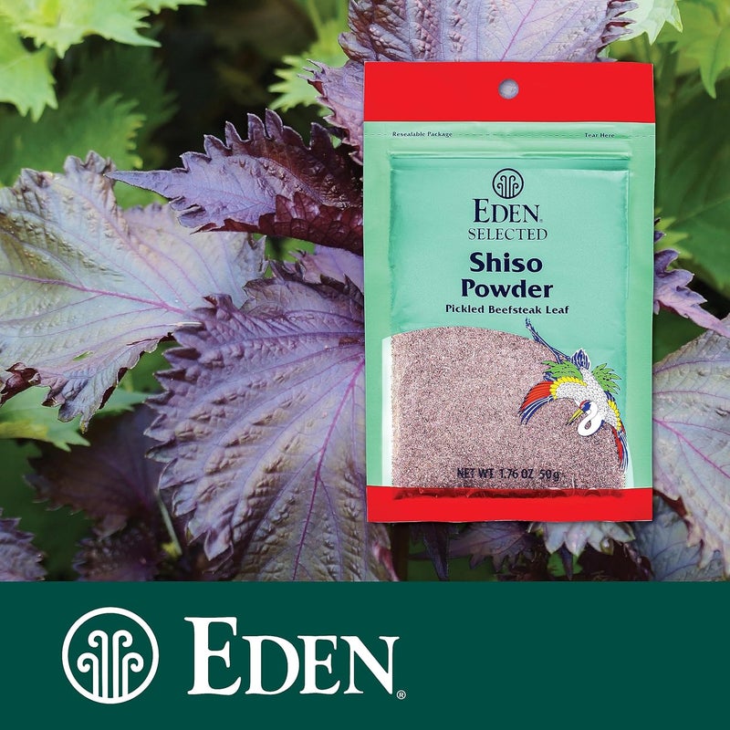 Eden Shiso Leaf Powder Traditionally made in Japan Pickled Beefsteak Leaf 176 oz - Image 4