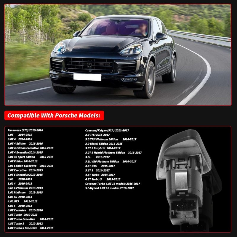 for Porsche Cayenne Panamera 2010-2016 Left Door Central Lock Switch 7PP962107D IVI (Left) - Image 4