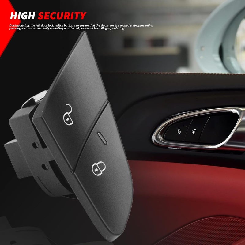 for Porsche Cayenne Panamera 2010-2016 Left Door Central Lock Switch 7PP962107D IVI (Left) - Image 5