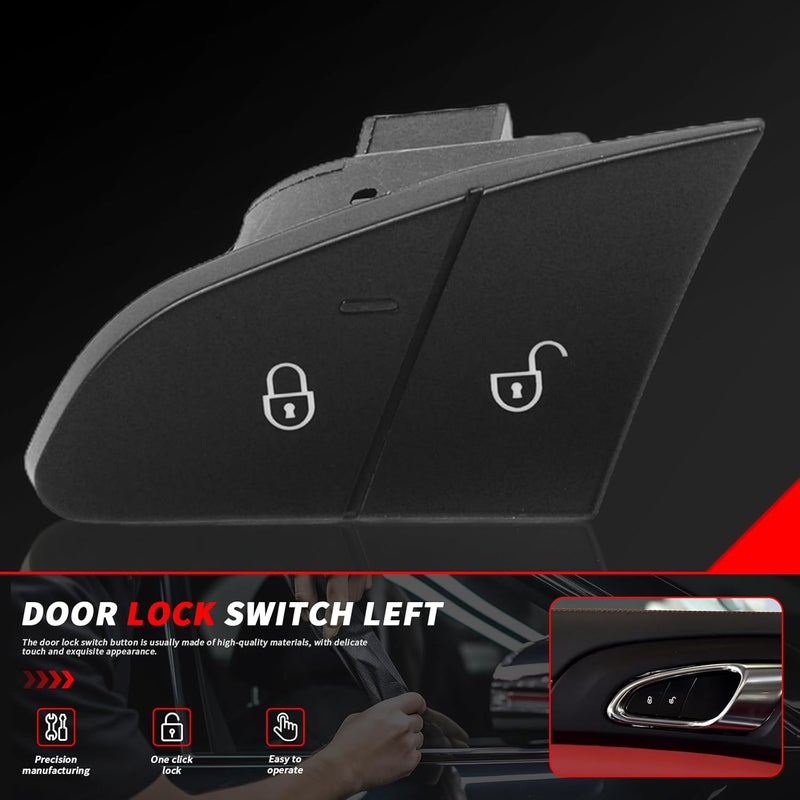 for Porsche Cayenne Panamera 2010-2016 Left Door Central Lock Switch 7PP962107D IVI (Left) - Image 2