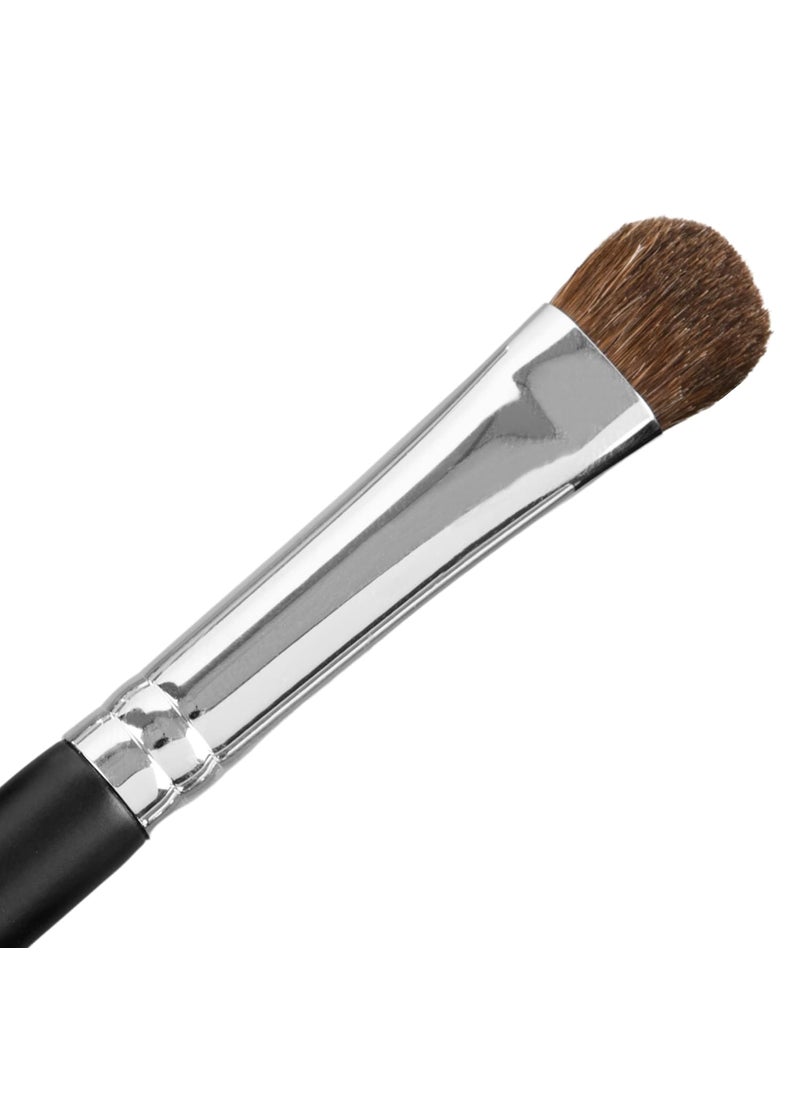 Beauty Junkees Pro Shader Eyeshadow Brush - Beauty Junkees pro All Over Short Flat Shader Eye Shadow Brush for Lid, Dense Rounded Bristles to Pack and Blend Powder Cream Eye Shadow on Eyelid and Crease 