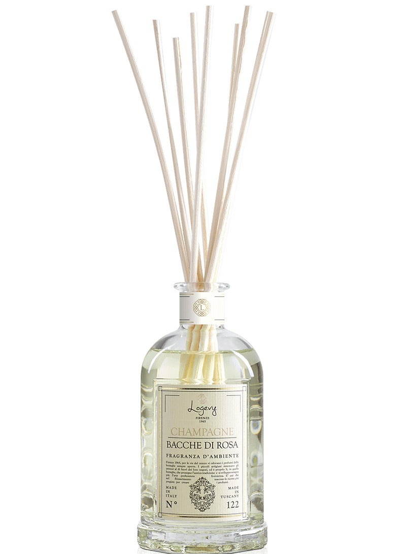 Logevy  Champagne E Bacche Di Rosa Room Fragrances - Image 2