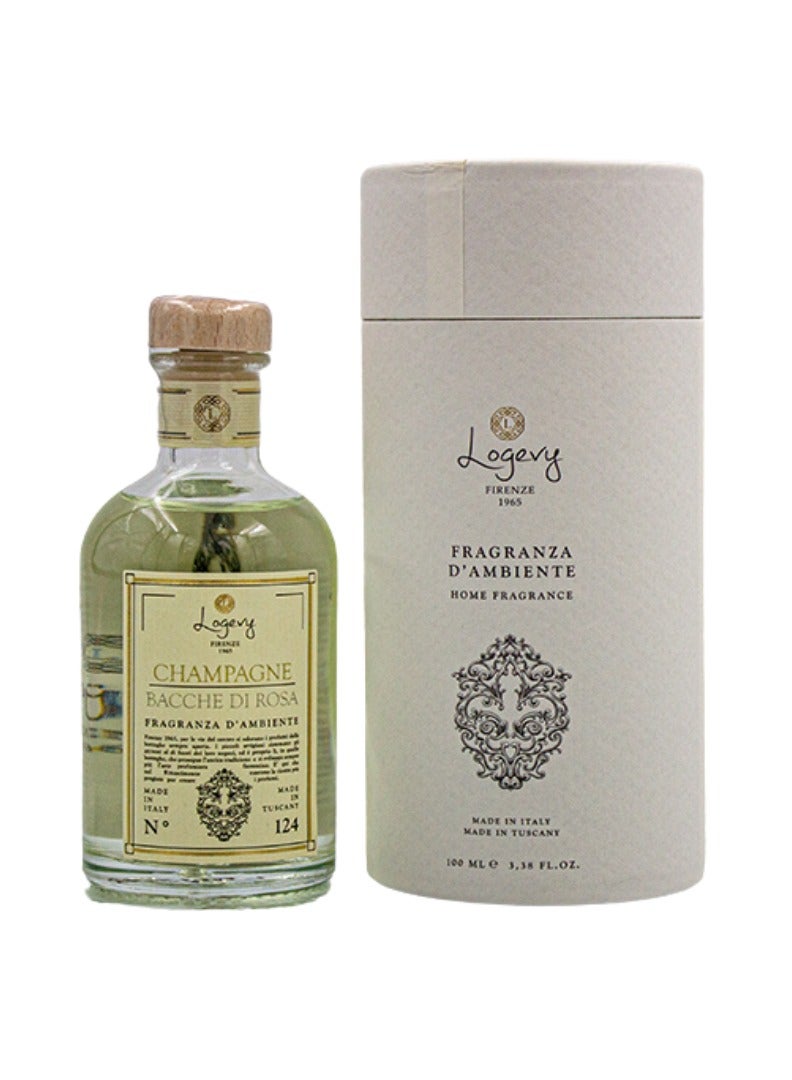Logevy  Champagne E Bacche Di Rosa Room Fragrances - Image 1