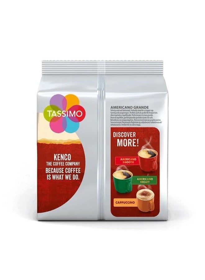 Americano Grande Kenco Pure Colombian Tassimo Kenco Americano