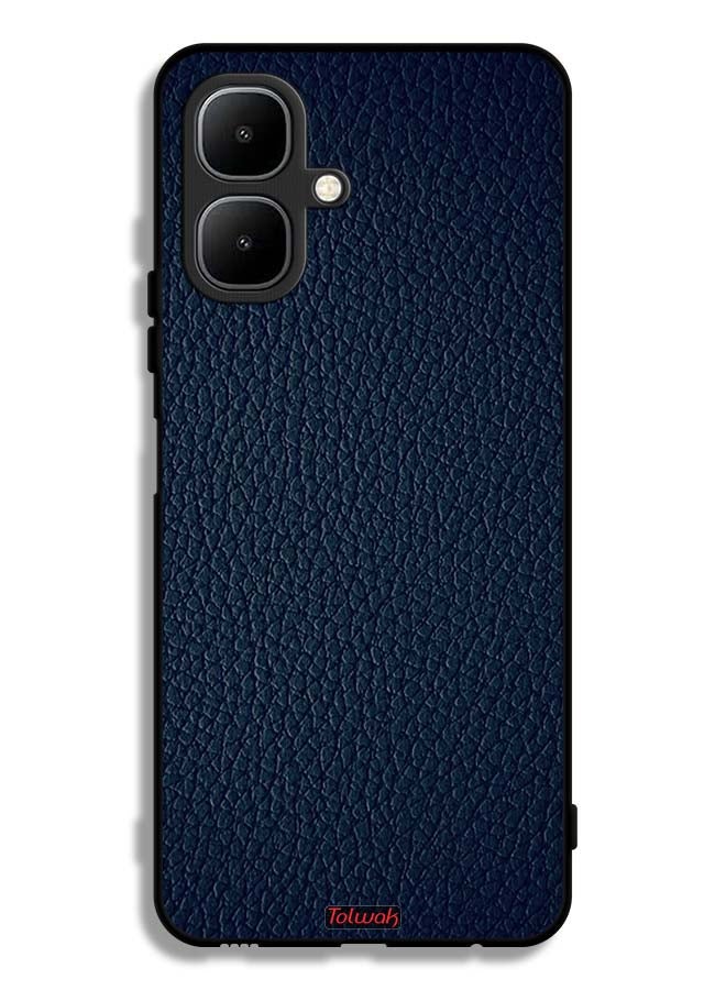 Tolwak Tecno Pop 10 Protective Case Cover Leather Pattern