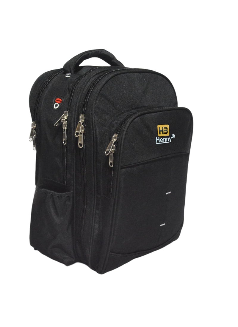 HENNY BAGS HENNY BAGS Tool Bag Backpack 50 Pockets Premium Heavy Duty Urban CORD Professional Electrician Technician Industrial Multipurpose Storage BACKPACK  - Image 1