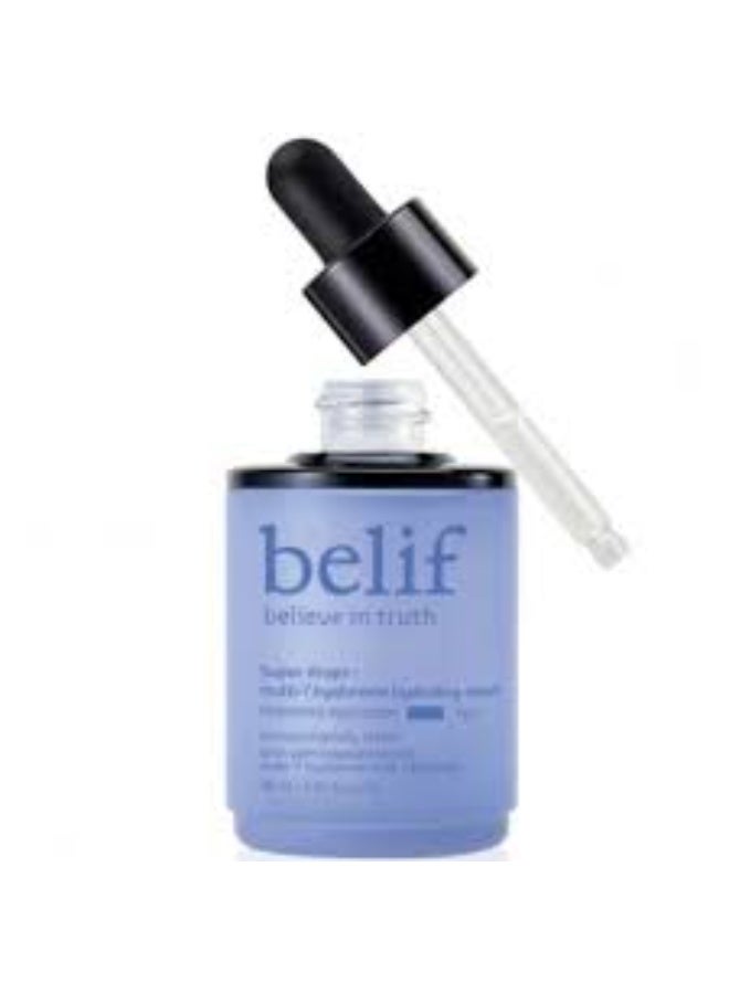 belif Super Drops Multi-7 Hyaluronic Hydrating Serum 30ml - Image 4