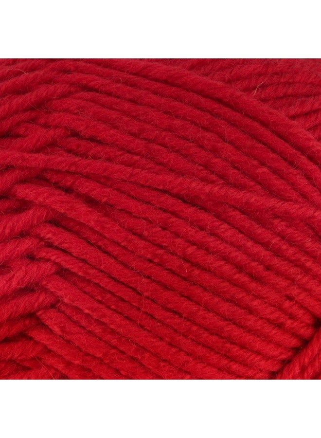 بامبو إم إن Jubileeyarn مكتنزة ميلودي غزل الصوف الضخم 100 جرام / خصلة شعر روبي أحمر 2 شلة خصلة - Image 2