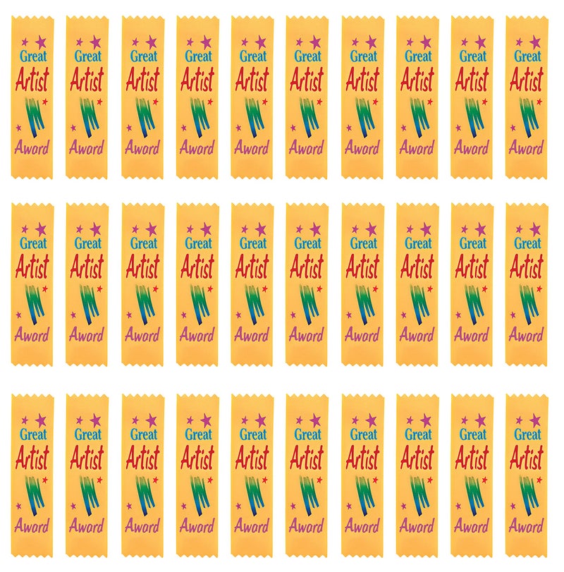 Beistle Great Artist Award Value Ribbons 112 by 614Inch 30Pack - Image 2