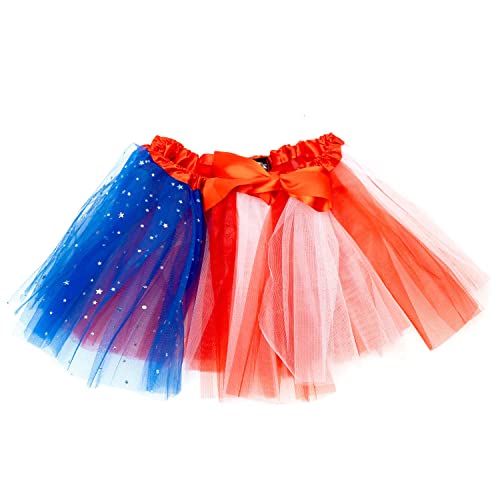 Gone For a Run American Flag Tutu Skirt for Women | Adult Tutus | Lightweight | Running Costume Tutu| Patriotic - Image 1