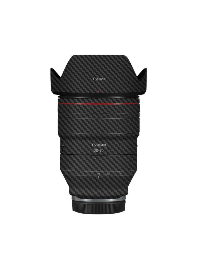 Loquat Walking Donkey Suitable For Canon RF28-70F2 Lens Protection Film All-inclusive Sticker Color Change Film Skin Sticker-Color:Yugui Dog - Image 4