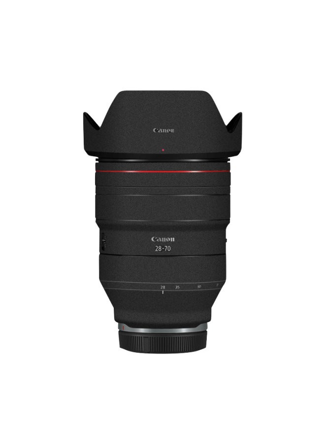 Loquat Walking Donkey Suitable For Canon RF28-70F2 Lens Protection Film All-inclusive Sticker Color Change Film Skin Sticker-Color:Yugui Dog - Image 5