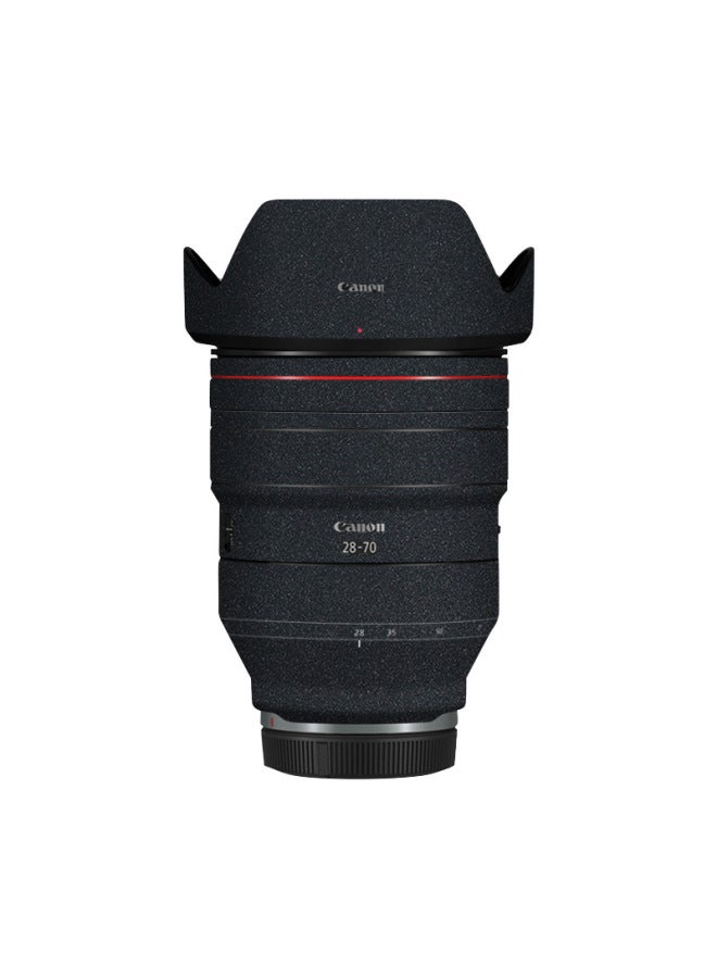 Loquat Walking Donkey Suitable For Canon RF28-70F2 Lens Protection Film All-inclusive Sticker Color Change Film Skin Sticker-Color:Yugui Dog - Image 3