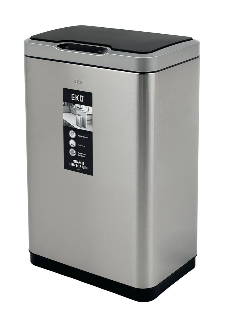 EKO EKO Stainless Steel Sensor Type Bin 40L dual chambered - Image 1