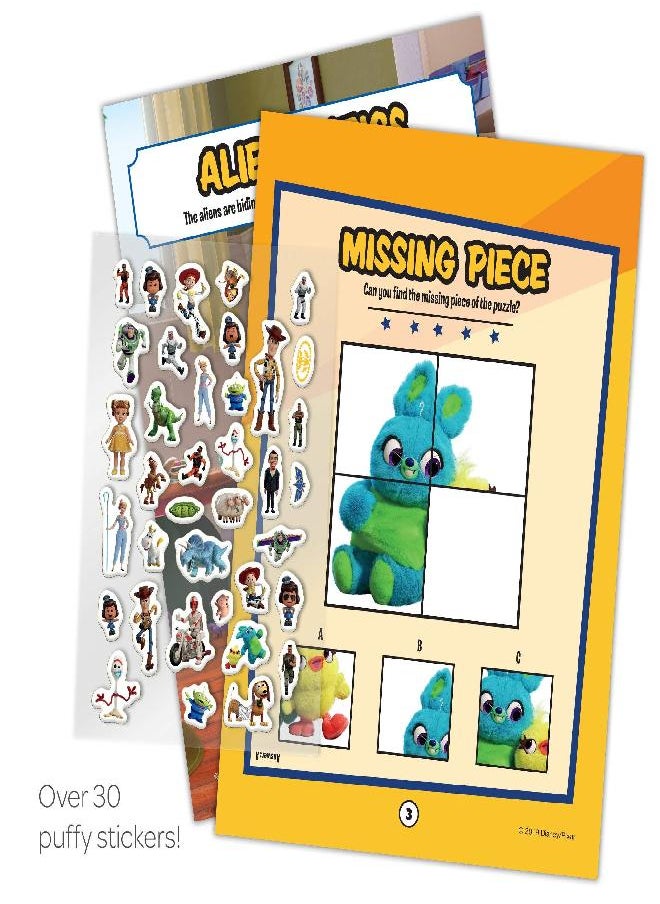 Toy Story Toy Story Disney 4 Puffy Sticker Coloring & Activity Book 45773, Bendon  - Image 2