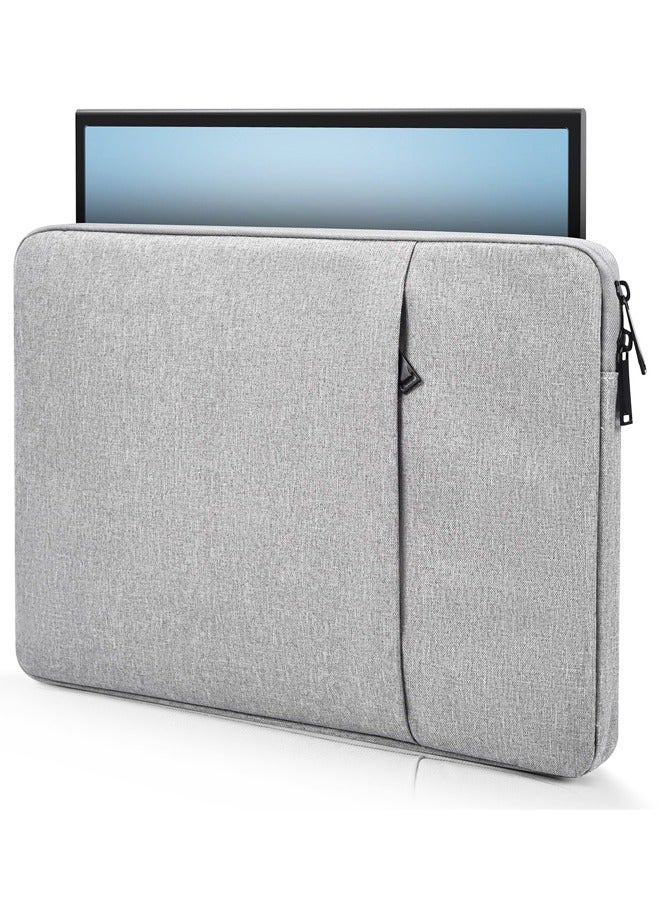 حقيبة حافظة مقاومة للماء لأجهزة الكمبيوتر المحمولة مقاس 13 بوصة (رمادي) - Image 1