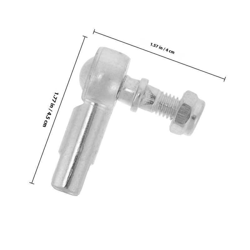 M8 Silver Thread Ball Joint Tie Rod End For 50 250cc Go Kart ATV Off Road Vehicle - Image 3