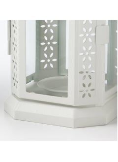 Ikea ENRUM Lantern For Tealight - In/Outdoor- White - 22 cm  - Image 5